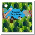 King of the Jungle Safari - Personalized Baby Shower Card Stock Favor Tags thumbnail
