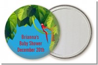 King of the Jungle Safari - Personalized Baby Shower Pocket Mirror Favors