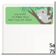 Koala Bear - Baby Shower Return Address Labels thumbnail