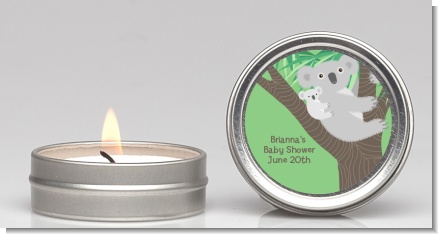 Koala Bear - Baby Shower Candle Favors