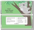 Koala Bear - Personalized Baby Shower Candy Bar Wrappers thumbnail