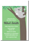 Koala Bear - Baby Shower Petite Invitations
