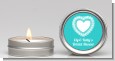 Lace of Hearts - Bridal Shower Candle Favors thumbnail