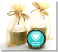 Lace of Hearts - Bridal Shower Gold Tin Candle Favors thumbnail