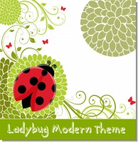 Ladybug Baby Shower Theme