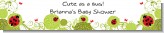 Ladybug - Personalized Baby Shower Banners