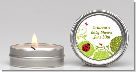 Ladybug - Baby Shower Candle Favors