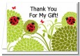 Ladybug - Baby Shower Thank You Cards thumbnail