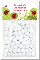 Ladybug - Custom Baby Shower Treat Bag Topper