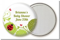 Ladybug - Personalized Baby Shower Pocket Mirror Favors