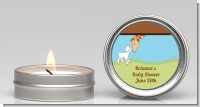 Lamb & Giraffe - Baby Shower Candle Favors