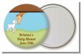 Lamb & Giraffe - Personalized Baby Shower Pocket Mirror Favors thumbnail