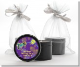 Laser Tag - Birthday Party Black Candle Tin Favors