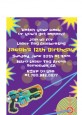 Laser Tag - Birthday Party Petite Invitations thumbnail