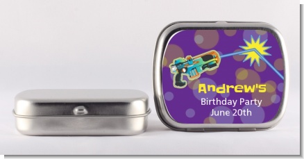 Laser Tag - Personalized Birthday Party Mint Tins