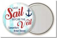 Last Sail Before The Veil - Personalized Bridal Shower Pocket Mirror Favors