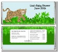 Leopard - Personalized Baby Shower Candy Bar Wrappers thumbnail