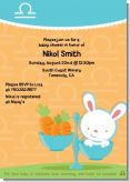 Bunny | Libra Horoscope - Baby Shower Invitations