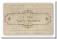 Library Card - Baby Shower Landscape Sticker/Labels thumbnail