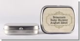 Library Card - Personalized Baby Shower Mint Tins