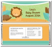 Lion | Leo Horoscope - Personalized Baby Shower Candy Bar Wrappers