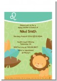 Lion | Leo Horoscope - Baby Shower Petite Invitations