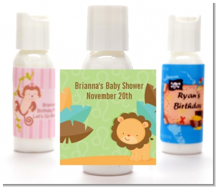 Lion | Leo Horoscope - Personalized Baby Shower Lotion Favors