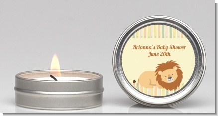 Lion - Baby Shower Candle Favors