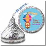 Lion - Hershey Kiss Birthday Party Sticker Labels