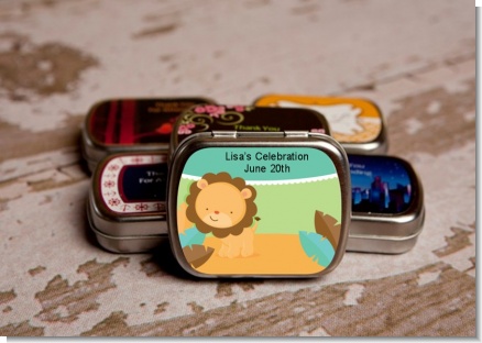 Lion | Leo Horoscope - Personalized Baby Shower Mint Tins