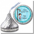 Little Boy - Hershey Kiss Valentines Day Sticker Labels thumbnail