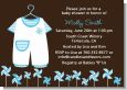 Little Boy Outfit - Baby Shower Invitations thumbnail