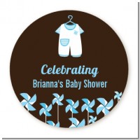 Little Boy Outfit - Personalized Baby Shower Table Confetti