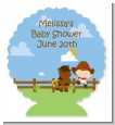 Little Cowboy - Personalized Baby Shower Centerpiece Stand thumbnail