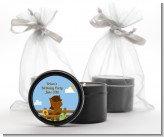 Little Cowboy Horse - Birthday Party Black Candle Tin Favors