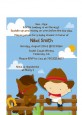 Little Cowboy - Baby Shower Petite Invitations thumbnail