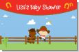 Little Cowboy - Personalized Baby Shower Placemats thumbnail