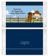 Little Cowboy - Personalized Popcorn Wrapper Baby Shower Favors thumbnail