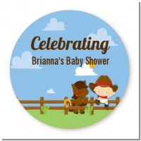 Little Cowboy - Personalized Baby Shower Table Confetti