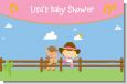 Little Cowgirl - Personalized Baby Shower Placemats thumbnail
