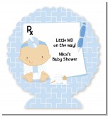 Little Doctor On The Way - Personalized Baby Shower Centerpiece Stand