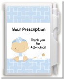 Little Doctor On The Way - Baby Shower Personalized Notebook Favor