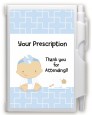 Little Doctor On The Way - Baby Shower Personalized Notebook Favor thumbnail