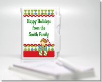 Santa's Little Elf - Baby Shower Personalized Notebook Favor