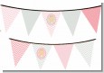 It's A Girl Chevron - Baby Shower Themed Pennant Set thumbnail