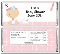 Little Girl Doctor On The Way - Personalized Baby Shower Candy Bar Wrappers