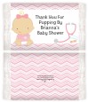 Little Girl Nurse On The Way - Personalized Popcorn Wrapper Baby Shower Favors thumbnail