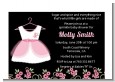 Little Girl Outfit - Baby Shower Petite Invitations thumbnail