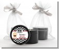 Little Man Mustache Black/Grey - Baby Shower Black Candle Tin Favors thumbnail