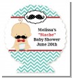 Little Man Mustache - Personalized Baby Shower Centerpiece Stand thumbnail